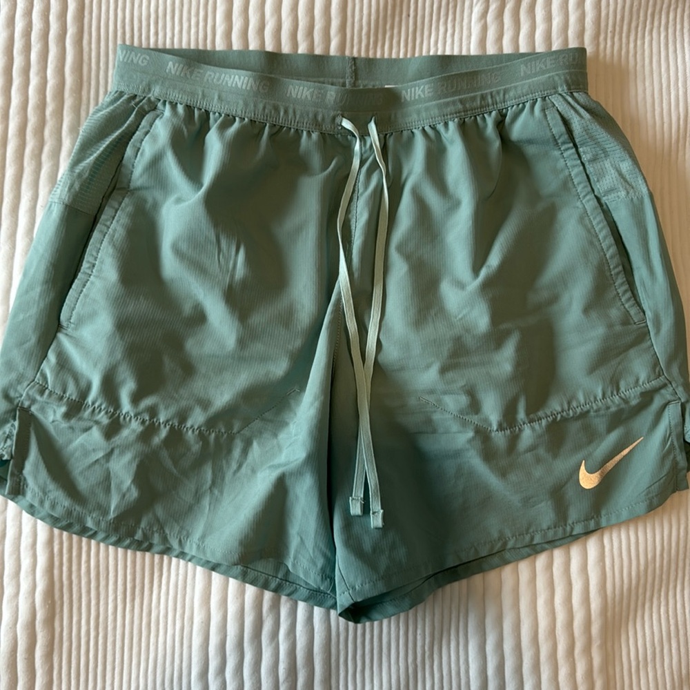 Nike Green Athletic Shorts